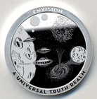 ENVISION Chautauqua Silver Works 1 oz .999 fine silver Proof
