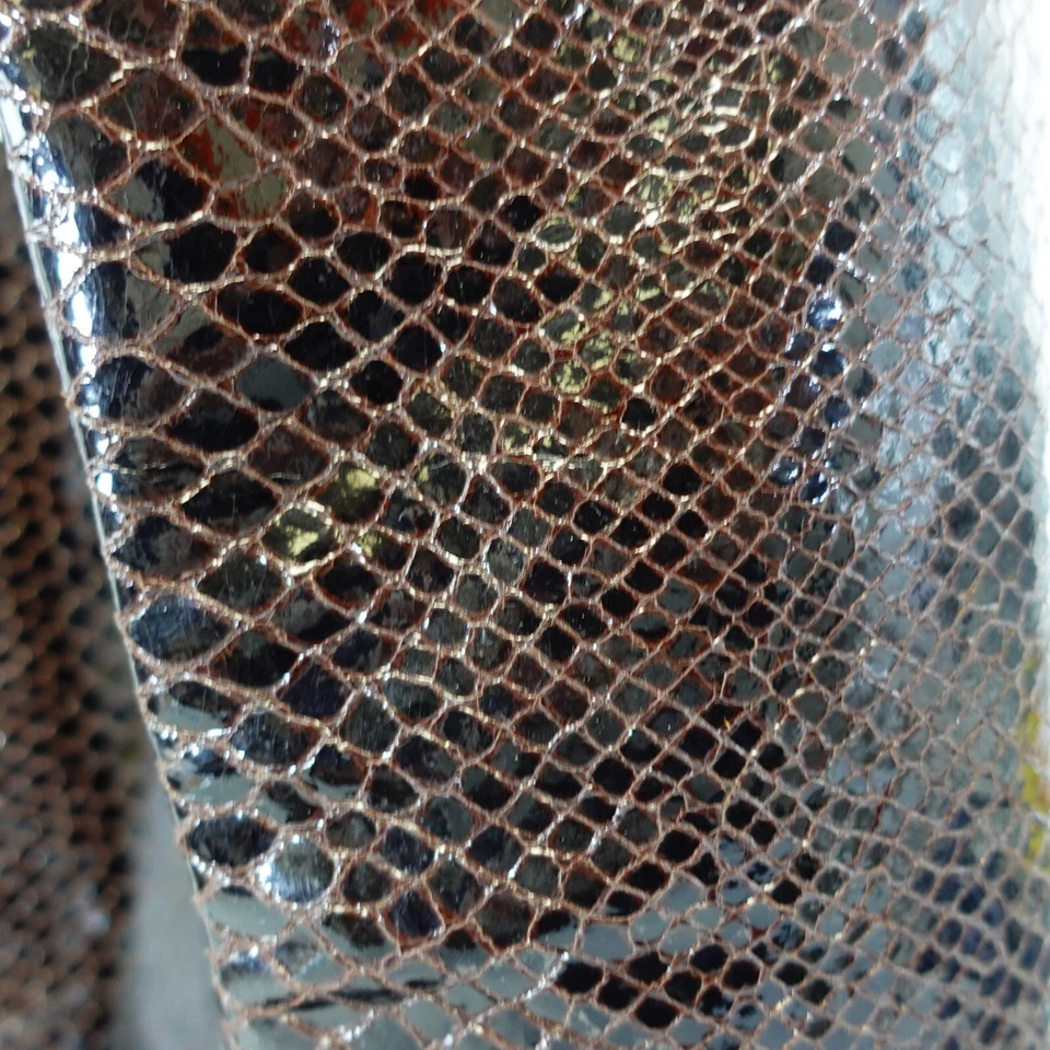 Botas Giuseppe Zanotti Cuero 39 8 Planas Western Hasta la Rodilla Altas Piel de Serpiente Foto 2 de 4