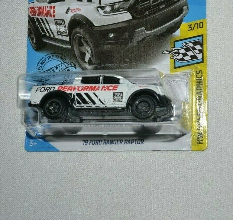 Hot Wheels '19 Ford Ranger Raptor - HW Speed Graphics White Edition