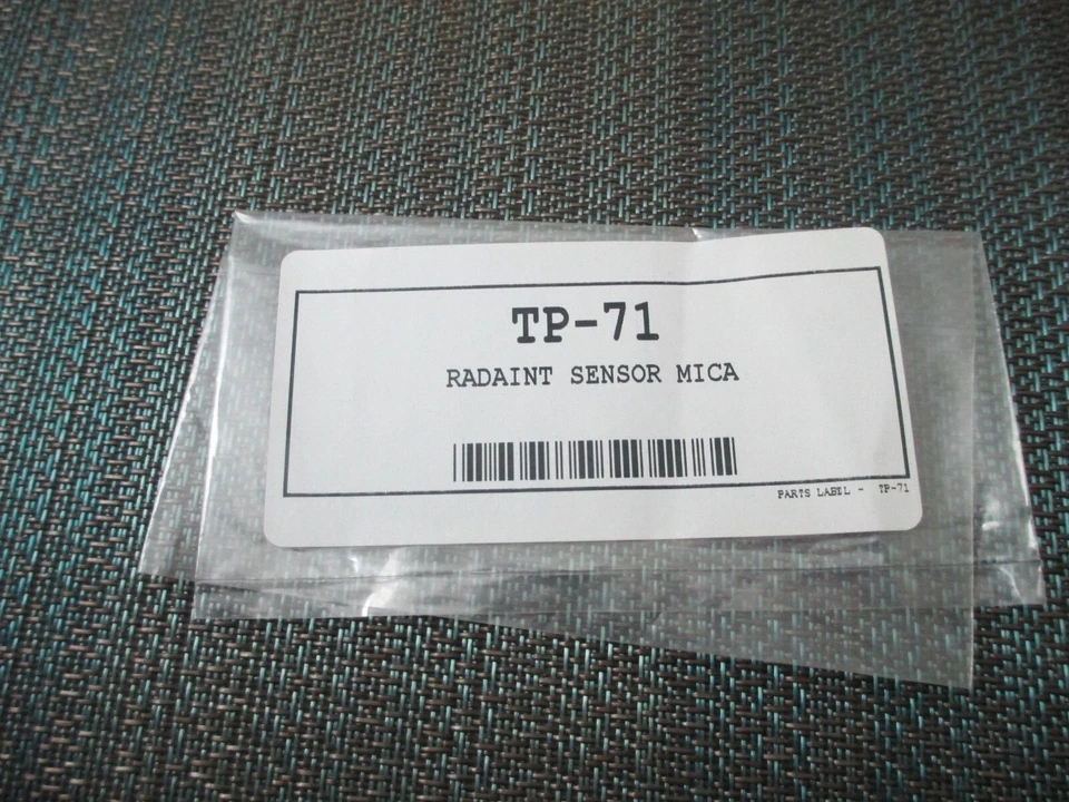 Detroit Radiant TP-71 Radiant Sensor Window NEW!