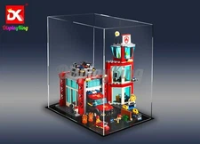 DK - Acrylic display cases for Lego Fire Station 60215 (AUS Top Rated Seller)