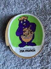 1982 Chuck E. Cheese Pizza Time Theatre Inc. Mr. Munch Sticker Prize Reward L3