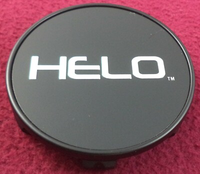 Helo Wheels Flat Black Custom Wheel Center Cap # S1311-16-04 (1)
