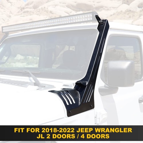 APillar Light Bar Mount Bracket For 20182023 Jeep Wrangler JL
