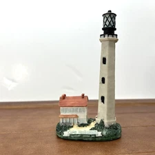 Vintage 6" Resin Cape Henlopen Delaware Nautical Decor Figurine