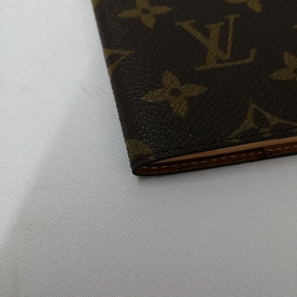 Housse de carnet horizontale Louis Vuitton monogramme agenda toile marron uni... - Photo 4/4