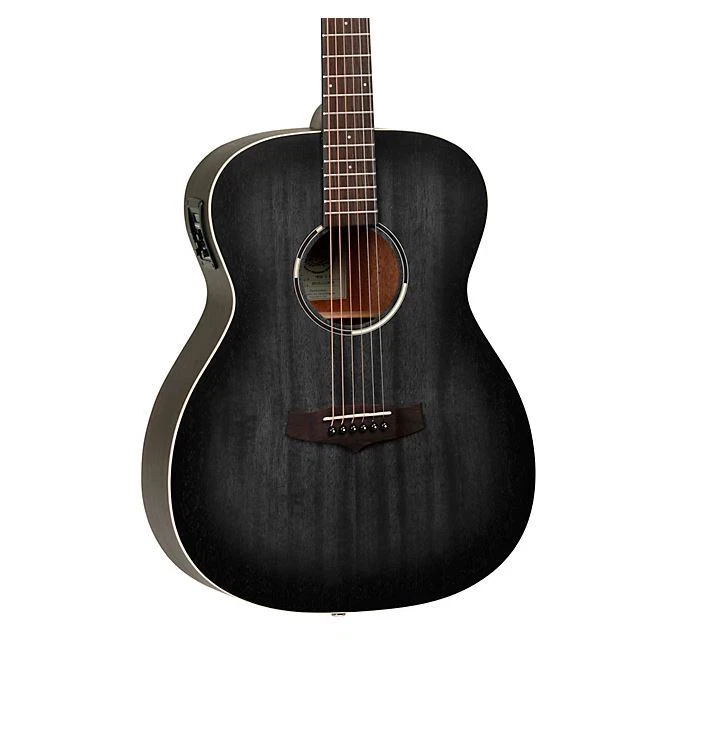 Tanglewood Blackbird Dread Slope Shoulder AE Black - Image 3 of 4