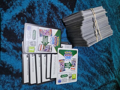 pokemon tcg online 250 codes unused (MAILED) from random sets 