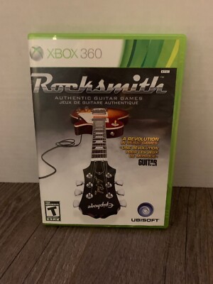 Rocksmith (Microsoft Xbox 360, 2011) No Cables Included. Tested And Working!