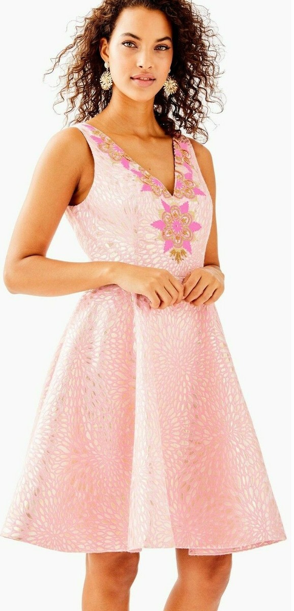 lilly pulitzer light pink dress Parigi Maxi Dress