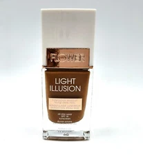 Flower Beauty Light Illusion Foundation w/SPF 18, Nutmeg D2. New!