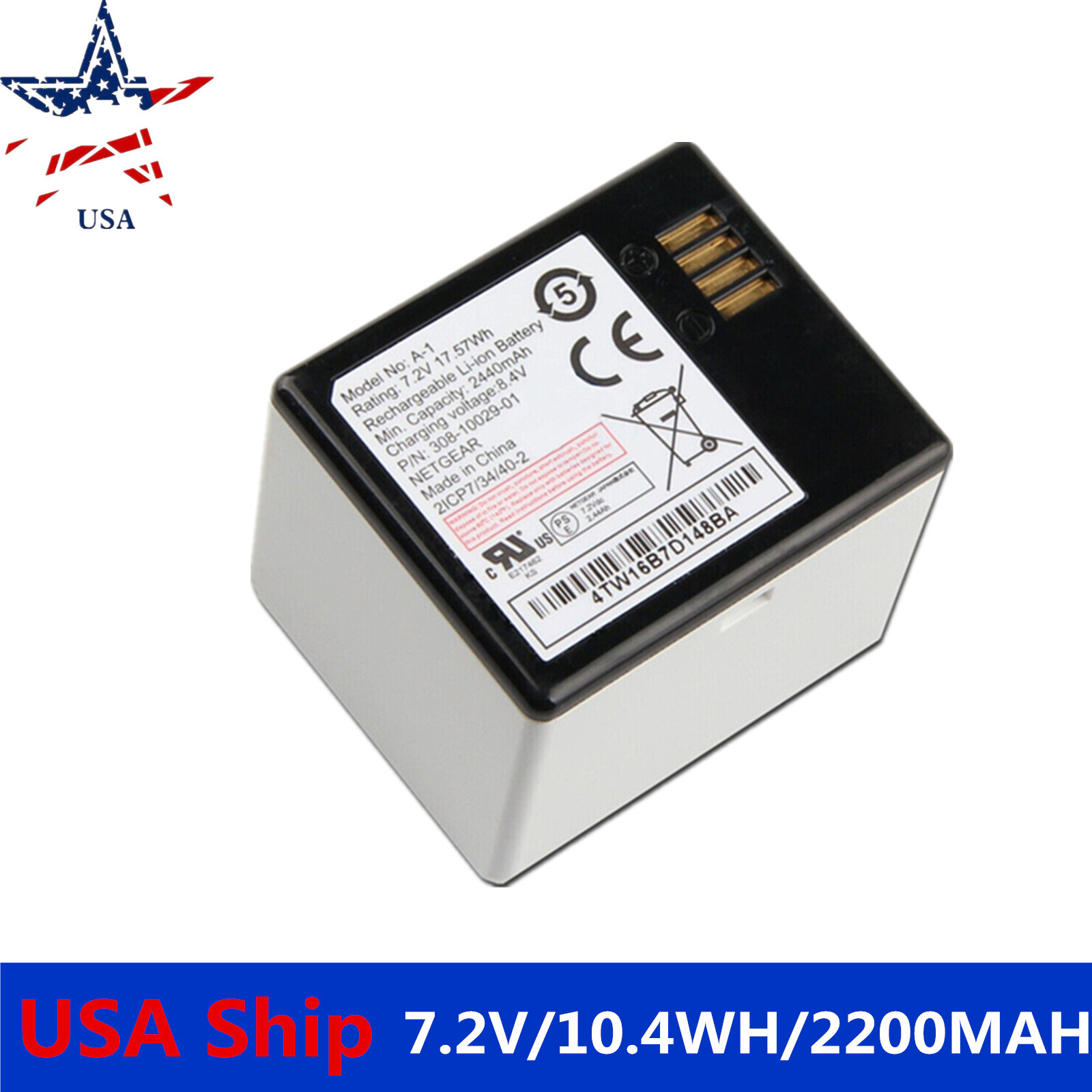 Arlo Battery A-1 Genune Arlo Extra Rechargeable Battery For ARLO