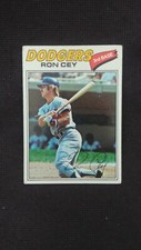 1977 Topps Baseball card # 50 Ron Cey  ( VERY GOOD  CONDITION )