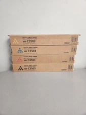 Ricoh MP C3503 Toner Cartridge Full Set 841813,841814,841815,841816 Genuine New