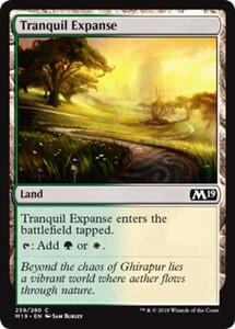 Tranquil Expanse x4 - Magic 2019 - NM-Mint, English - Magic 2019