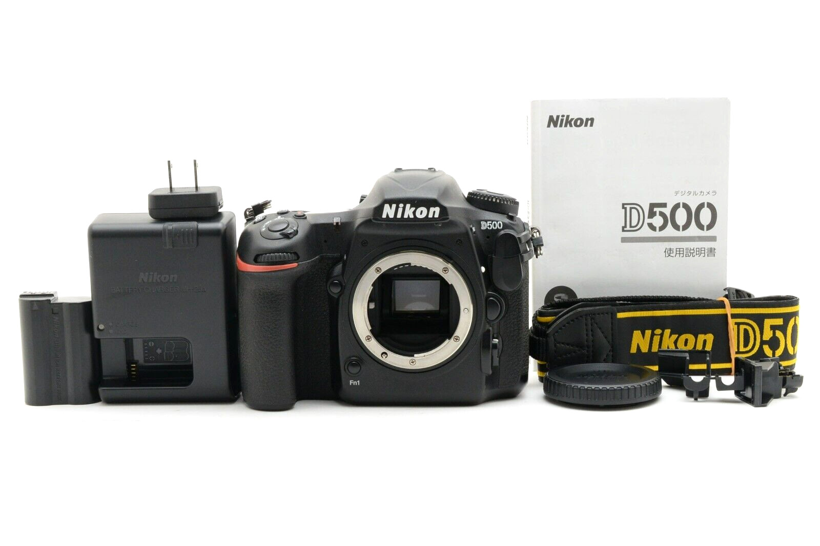 [Casi COMO NUEVO] Cuerpo de cámara digital Nikon D500 20,9 MP SLR solo con correa de JAPÓN