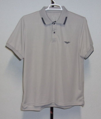 Albert Morris Comfort Polo Men's Shirt Size XL Gray Color VG COND.