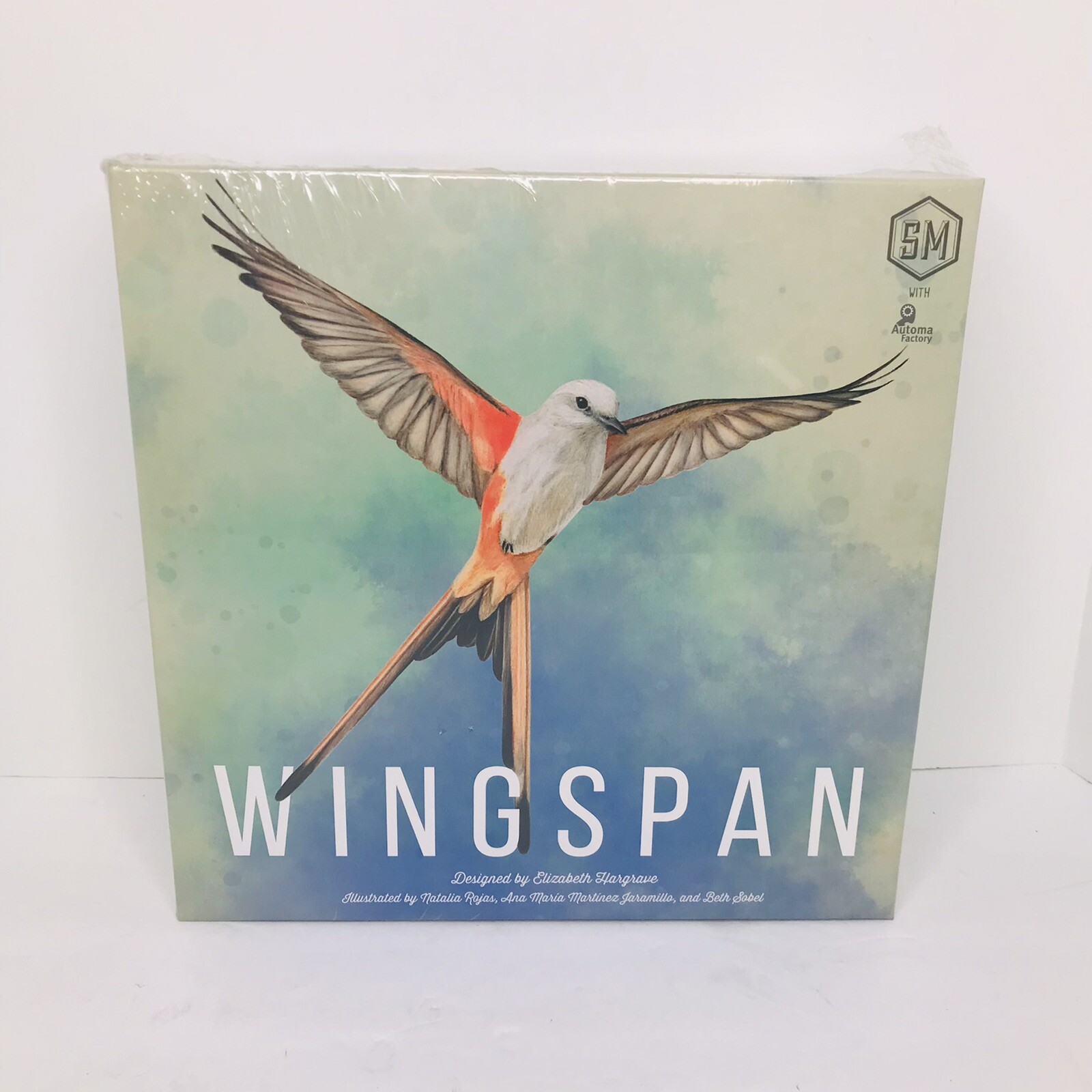Wingspan Stonemaier Board Game Automa Factory 15 Players New In Box