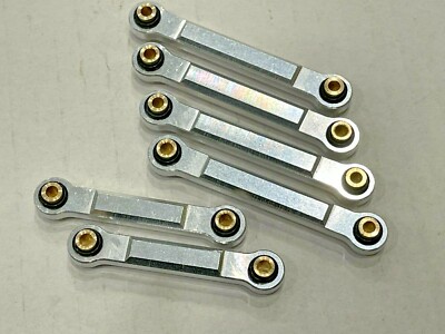6pcs Aluminum Steering & Suspension Link Set for arrma infraction mega 4x4 3s Si