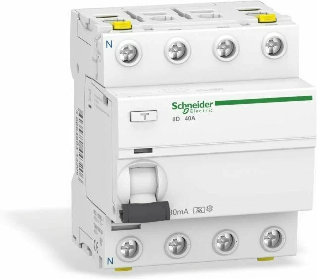Schneider Electric Interrupteur Différentiel - Blanc (A9Z21440)
