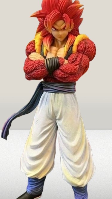 Dragon Ball Gogeta Super Saiyan 4 33 cm Figura PVC – Statua Collezione Anime