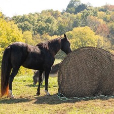 Rundballen Heunetz 1,5m Durchmesser 1,5m H&ouml;he 5x5cm MW