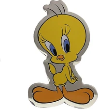 Stickers - C&D Visionary - Looney Tunes Tweety Bird 2.25"x3.6" Metal NEW Decal