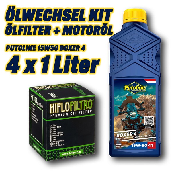 ÖLfilter MotoröL Kit 4L 15W50 (FüR: Royal Enfield 450 Guerrilla ABS 24-25 )-image