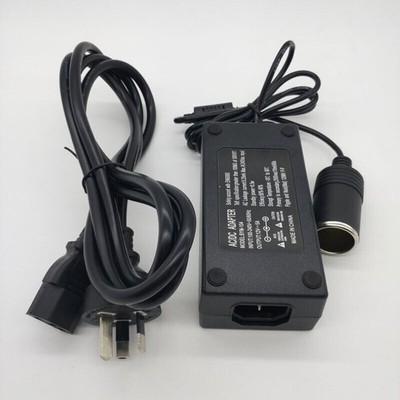 110V-240V AC To DC 12V 60W Car Cigarette Lighter Socket Charger Adapter US Plug