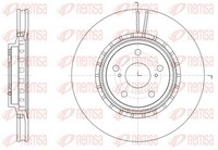 2X Remsa Bremsscheibe 61540.10 FüR Toyota 328Mm Highlander Kluger Sienna ASL30_