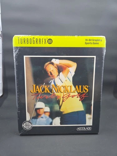 TURBO GRAFX 16 - Jack Nicklaus Turbo Golf (TurboGrafx-16, 1990) - Brand New
