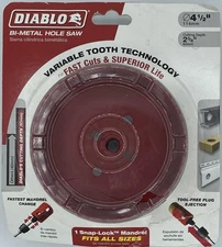 Diablo DHS4500 4-1/2in Bi-Metal Hole Saw