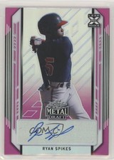 2021 Leaf Metal Draft Pink Rainbow /20 Ryan Spikes #BA-RS2 Auto 0bz