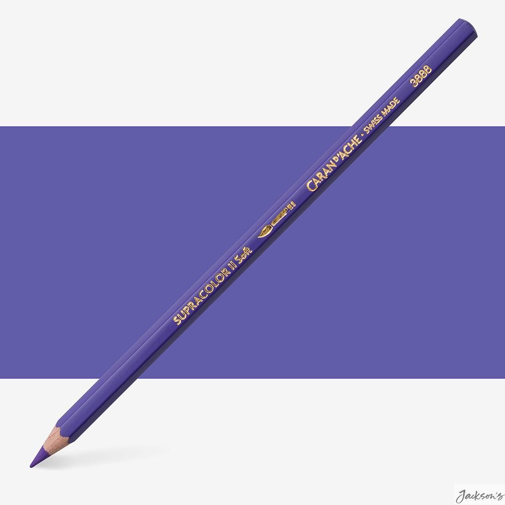 Caran d'Ache Supracolor Soft Watercolour Pencil Cedar 3.8mm Periwinkle Blue