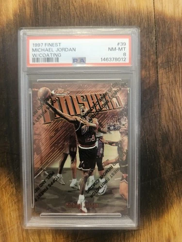 1997-98 Topps Finest - Michael Jordan W/Coating #39