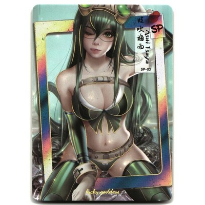 Goddess Story Waifu Card Lucky Goddess 2 Asui Tsuyu SP-03 My Hero Academia