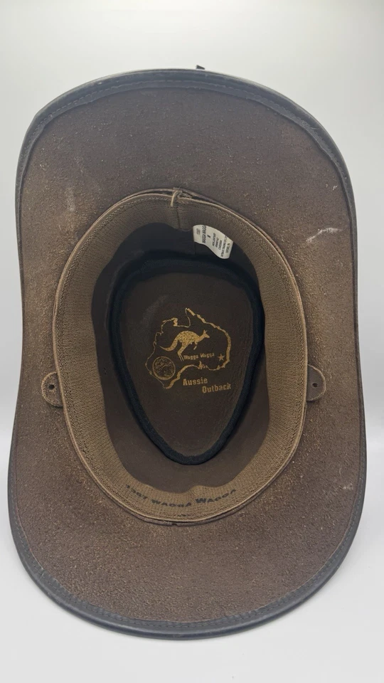 Sombrero Outback Trading Company® para hombre Wagga Wagga Outback marrón Foto 3 de 4