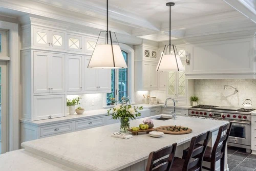 Crystorama Fulton 20" Wide Black Metal Pendant Light - Picture 9 of 10