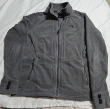 The North Face Jacket Womens Small Gray Fleece Full Zip Polartec classic