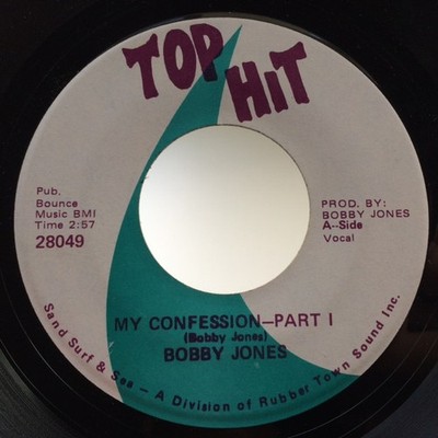 Bobby Jones (7) - My Confession, 7'', (Vinyl)