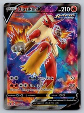 Blaziken V 161/198 Ultra Rare Chilling Reign Pokemon Holo Near Mint on eBay