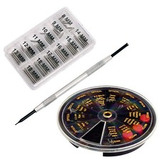 221pc Watch Strap Spring Bars & Removal Tool + Watch & Optical Screws Assortment