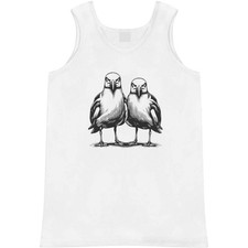 'Angry Seagulls' Adult Vest / Tank Top AV063834