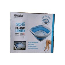 Image of HoMedics Foldaway Luxury Foot Spa with Heat and Soothing Vibration Massage