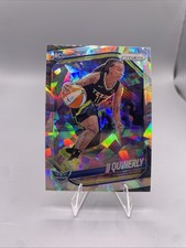 JJ Quinerly 2025 WNBA Prizm Cracked Ice Rookie Card #95 - Wings