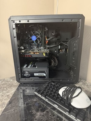 Gaming Computer   Intel i5-8500, RX 580 8GB, 16GB RAM, 256GB SSD   Q300L Case