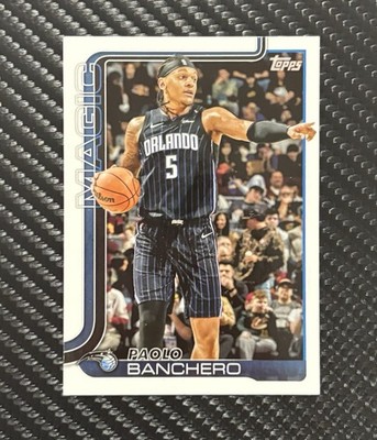 Paolo Banchero Companion Card - CC-4 (Costco Box) - Topps NBA 25/26 Orlando