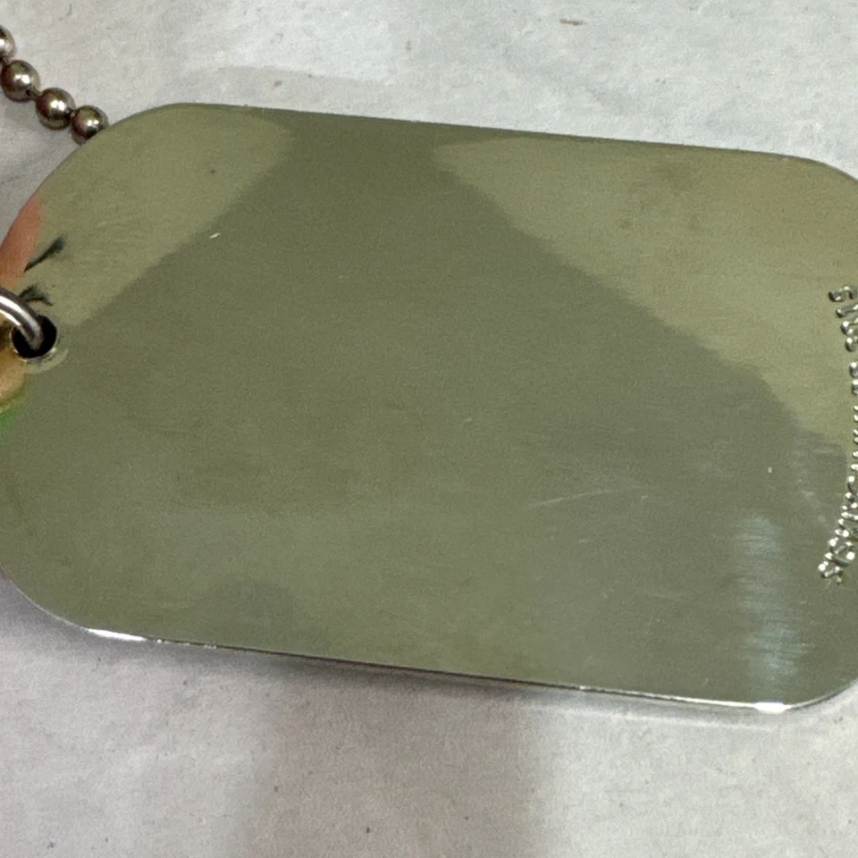 Athletic's A's Metal Dog Tag Necklace Siskiyou Sports 2015 - Image 4 of 4