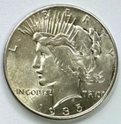 1935 Peace Dollar, Uncertified, NR