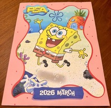 PSA Magazine March 2026 Vol 24 SpongeBob Squarepants SP Coral Variant Cover